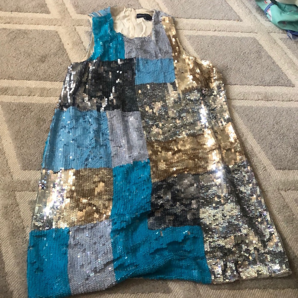 Sequin mini dress